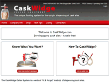 Tablet Screenshot of caskwidge.com